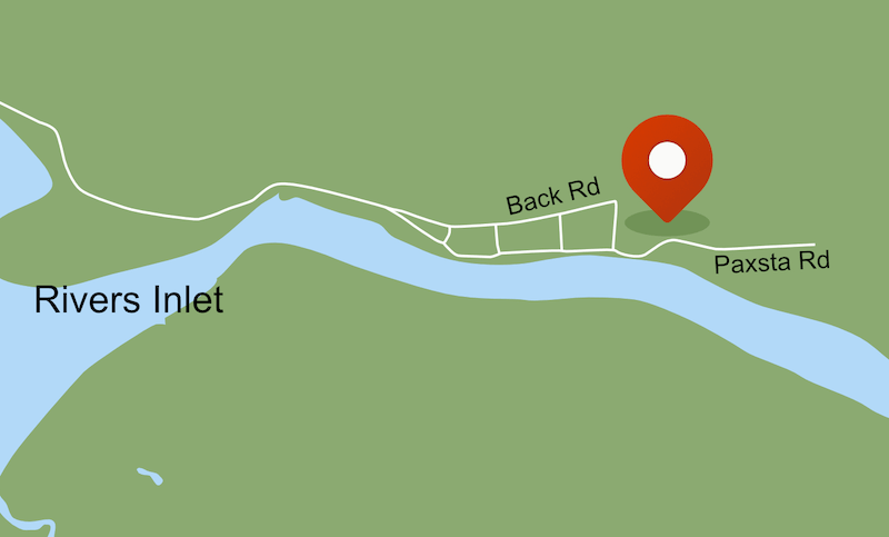 Map showing the location of ’Wuìk̓inux̌v Nation